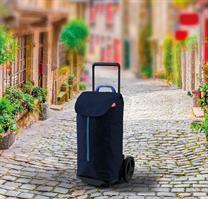 Gimi Carrello Spesa Komodo Blu con Zip Frontale Capacità 50Lt