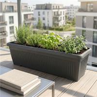 Cassetta Mediteran Maxi 100Cm Antracite