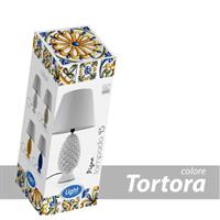 Lampada Pigna Bianca Invecchiata 44,5 Cm