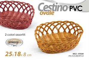 Cesta Ovale Ass 25*18*8 Cm