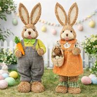 Coniglio/A Impagliati Assortiti H.95X43X35Cm.