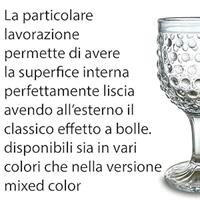 6 Calici Blossom 34 Cl Trasparente