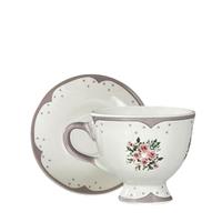 Tazza Caffe Shabby Rose