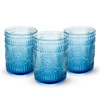 3 Bicchieri Imperial Blu Cc 330