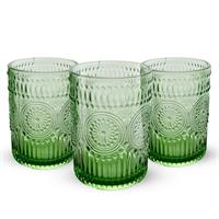 3 Bicchieri Imperial Verde Cc 330