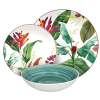 Tognana Servizio Piatti 18 Pz Madison Tropicalia