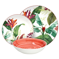 Tognana Servizio Piatti 18 Pz Madison Tropicalia
