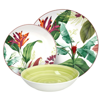 Tognana Servizio Piatti 18 Pz Madison Tropicalia