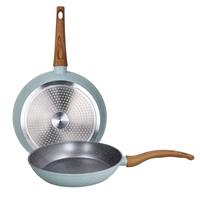 Tognana Set 2 Padelle Cm 24 Cm 28 Forged Green Pepper Bamboo