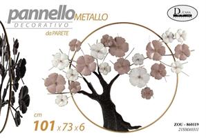Quadro Metallo Albero 101*73*6,4 cm