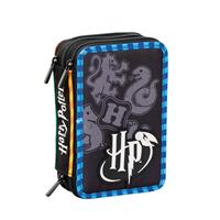 Astuccio Scuola 3 Zip Harry Potter