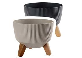Vaso 7 Lt Plastica Ass 29*29*23 Cm
