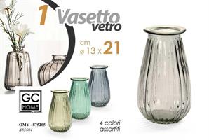 Vaso Vetro Ass 13*21 Cm
