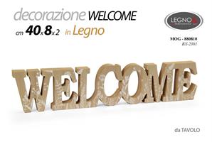 Frase Welcome 40*8*1,8 Cm