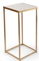 Tavolo 32*32*70 Cm Quadrato Marmo