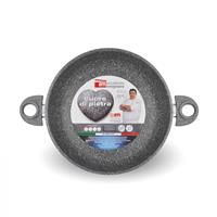 Tegame Alto 2 Maniglie cm.28  Cuore di Pietra Accademia Mugnano