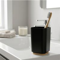 Bicchiere Porta Spazzolino 7.9X7.9X11.1 Cm