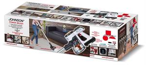 Scopa Elettrica S/Filo 350W Power Brush Johnson