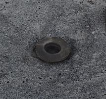 Vaso Graffiti Ciotola Nero L