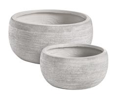 Vaso Graffiti Ciotola Bianco S
