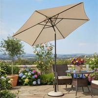 Ombrellone Kalife C-Snodo 2.7Mt Ecru  Bizzotto