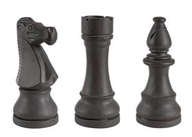 Decorazione Chess Antracite Ass3