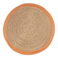 Tappeto Zahra Naturale-Arancione D120