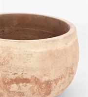 Vaso Minh Basso Terracotta Marrone L