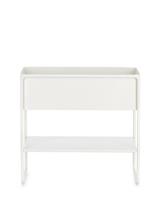 Porta Pianta Fiore Madelyn Rettangolare Bianco 45x44h