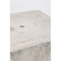 Vaso Meli Quadrato Basso Grigio S
