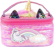 Girabrilla Puffer Unicorn Case Magenta