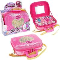 Girabrilla Valigetta Make Up Rosa Cuore Oro