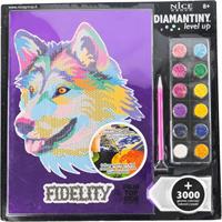 Diamantiny Level Up Pop Wolf
