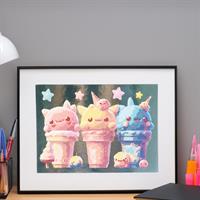 Diamantiny Level Up Kawaii Ice Cream