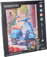 Diamantiny Quadro Retro Motorcycle