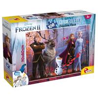 Lisciani Disney Puzzle Df Maxifloor 108 Frozen 2