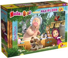 Lisciani Masha Puzzle Maxifllor 24-Una Buona Giornata