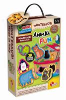 Lisciani Montessori Baby Wood Animal Fun