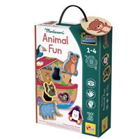 Lisciani Montessori Baby Wood Animal Fun