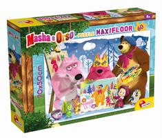 Lisciani Masha Puzzle Maxifloor 60 Let's Paint Together!