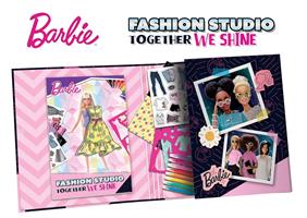 Lisciani Barbie Sketchbook Together We Shine-Fashion Studio