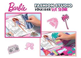 Lisciani Barbie Sketchbook Together We Shine-Fashion Studio