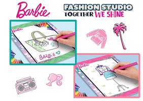 Lisciani Barbie Sketchbook Together We Shine-Fashion Studio
