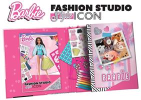 Lisciani Barbie Sketchbook Style Icon-Fashion Studio