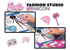 Lisciani Barbie Sketchbook Style Icon-Fashion Studio