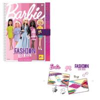 Lisciani Barbie Sketchbook Fashion Look Book
