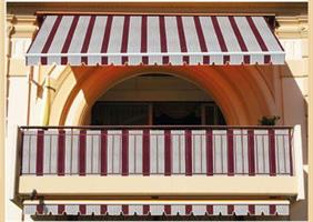 Telo antisguardo 75x500cm bordeaux crema