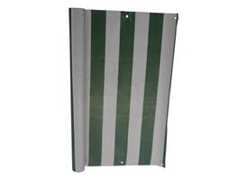 Telo antisguardo 75x500cm verde bianco