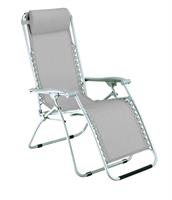 Sdraio Relax Virtus 165x65x113H cm Colore Natural Hu-100