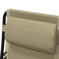 Sdraio Relax Virtus 165x65x113H cm Colore Natural Hu-100
